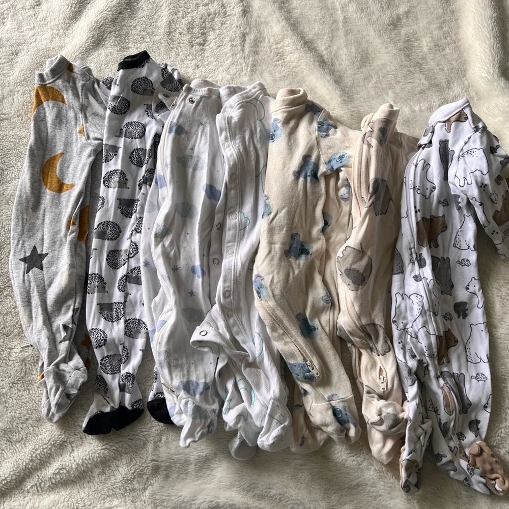 Adorable Baby Sleepers Set